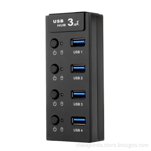 4 Port 5Gbps USB 3.0 Hub High Speed